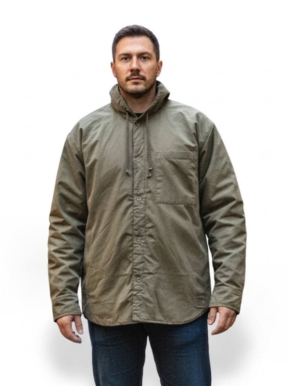 TOPMAN Military Green Jacket, Men's Size Medium, NWD